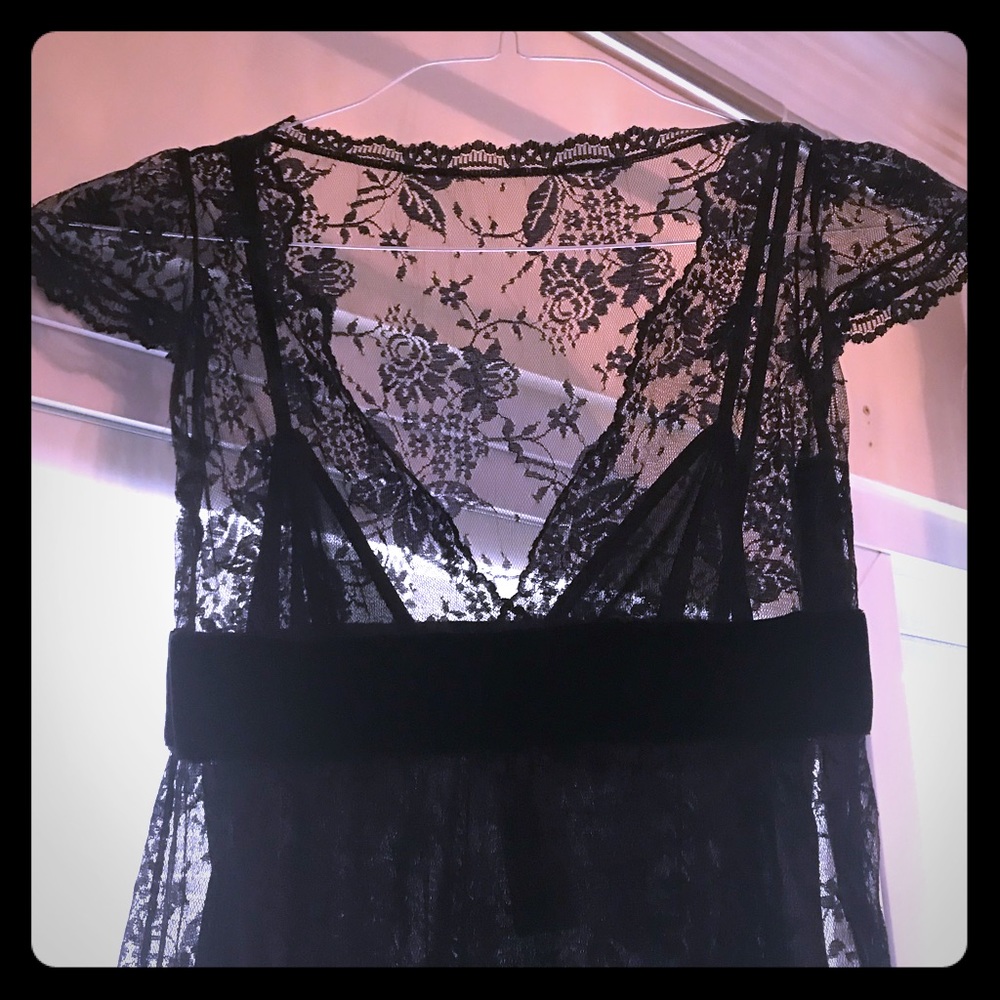 Mango lace dress